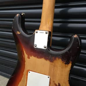Fender 1961 Stratocaster Lefty Prototype , Experimental , Maple Body , Original , Rare image 7