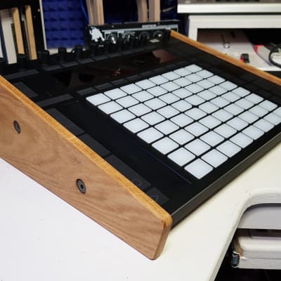 Ableton Push 2 Solid Oak Stand from Synths And Wood image 2