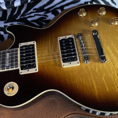 BRAND NEW ! 2023 Gibson Slash Collection Les Paul Standard- November Burst - 9.7lbs - Authorized Dealer - In-Stock - Killer Flame Top! G02741 image 7