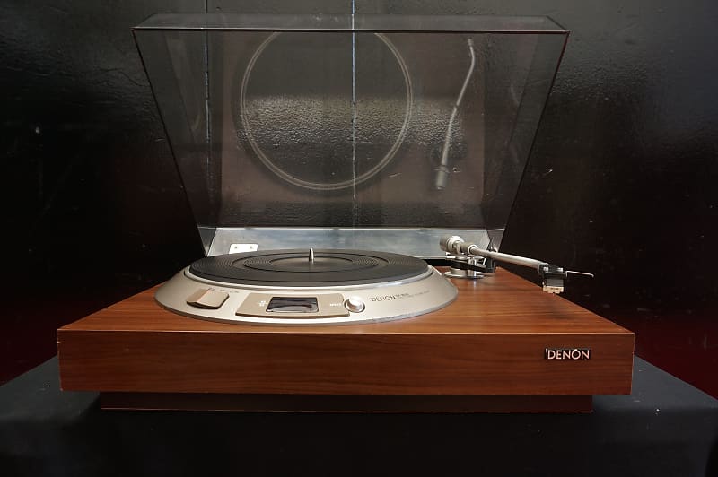 Denon DP-1600 Vintage Two Speed Manual Direct Drive Record Player - 100V