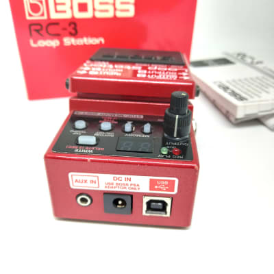Boss RC-3 RC3 Loop Station 2011 - Present - Red - With Box / Manual etc image 5