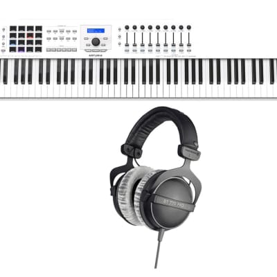 Arturia Keylab 88 MKII 88-Key Keyboard + Beyerdynamic Studio Headphones