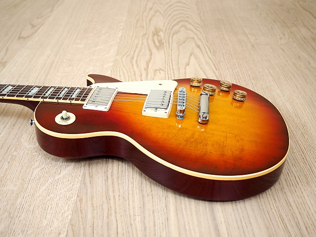 1988 Gibson Les Paul Standard Electric Guitar Burst Tim Shaw