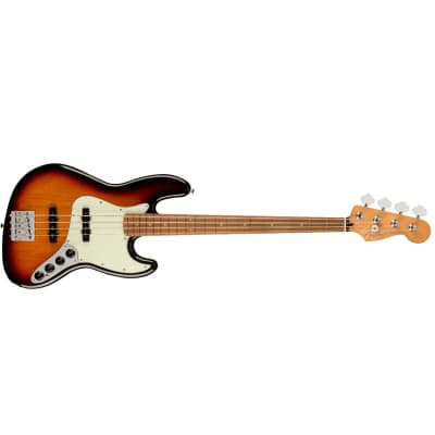 Fender Player Plus Jazz Bass Guitar PF 3-Color Sunburst - MIM 0147373300 image 1