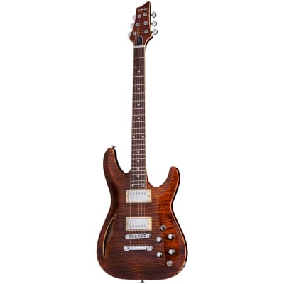 セミアコをお探しの方! Schecter AD-C-1-E/A ピエゾ、美品