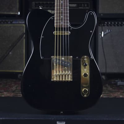 Vintage Rare Japan MIJ Fender Telecaster TLG-80 1988 Black image 1