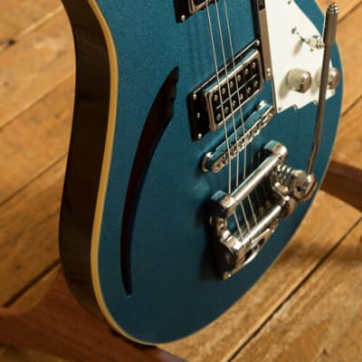 Duesenberg Chambered Guitars | Double Cat - Catalina Blue image 6