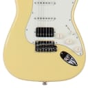Suhr Classic S HSS Guitar - Vintage Yellow, Rosewood
