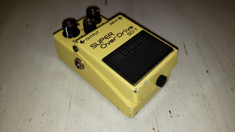 Boss SD-1 Super Overdrive 1981 - 1988 Made In Japan | Reverb