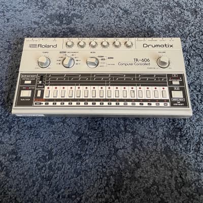 Roland TR-606 Drumatix 1980s - Silver