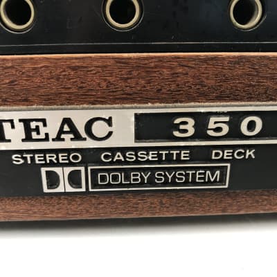 Teac A-350 Stereo Cassette Deck Dolby System image 2