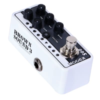 Mooer Preamp 005 Brown Sound 3 EVH 5150 Preamp Guitar Effect Pedal Footswitch Stompbox image 1