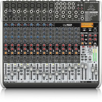 Behringer Xenyx X2222USB Premium 22-Input 2/2 Bus Mixer w/ Video