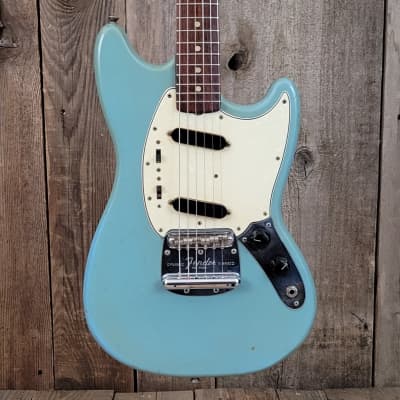 Fender Mustang 1966 - Mustang Blue image 1