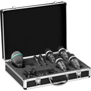 AKG Drum Set Concert 1 7pc Professional Microphone Set