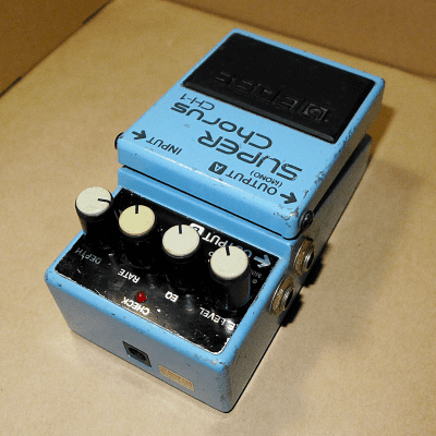 Boss CH-1 Super Chorus (Blue or Pink Label) Analog MN3007 BBD image 3
