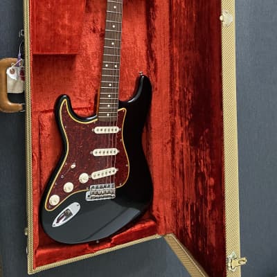 Fender AVRI 62 Stratocaster Left handed black lefty 1999 image 1