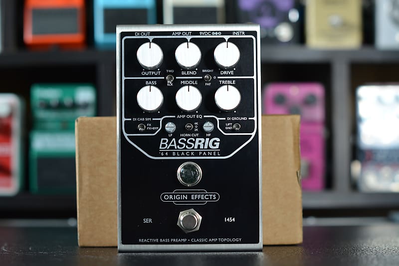 Origin Effects BASSRIG '64 Black Panel