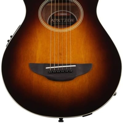 Yamaha APXT2EW 3/4-size Thin-line Cutaway Acoustic-Electric Guitar  - Tobacco Sunburst image 1