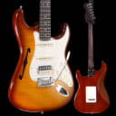 Fender Rarities Stratocaster Thinline HSS, Rosewood Neck, Violin Burst FENLE08305 7lbs 4.9oz