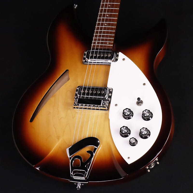 素晴らしい Rickenbacker 330 レアカラー ブラウンサンバースト エレキ 