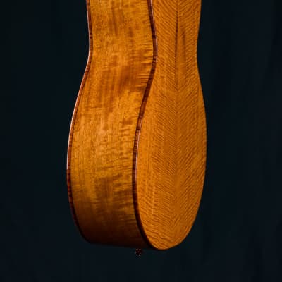 Ressler Parlor 12-Fret Flame Mahogany and Bearclaw Sitka Spruce NEW image 22