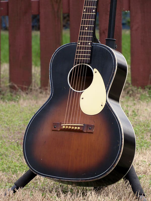 Beautiful~ 1962 Kay Single 0 Parlor Guitar - Great Playing