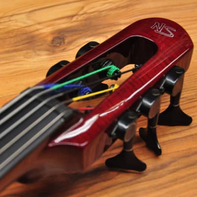 NS Design WAV5c Double Bass Trans Red image 11