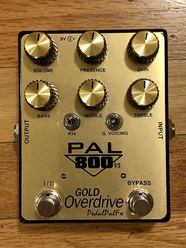 PedalPalFx PAL 800 Gold Overdrive v3 2020 | Reverb