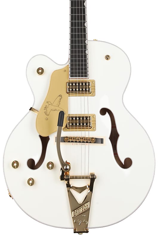 Gretsch G6136TG Players Edition Falcon with Bigsby Left-handed - White image 1