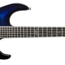 Washburn PXMTR20 Trevor Rabin Signature Electric Guitar - FLAME TRANS BLUE