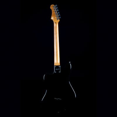 JET JJ-350 Bk Offset Electric Guitar - Black image 9