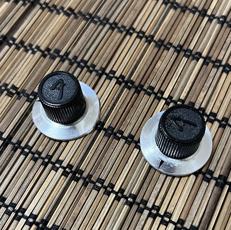 Fender F logo Rhodes Stage / Starcaster 1970s Aluminium skirt Reverb