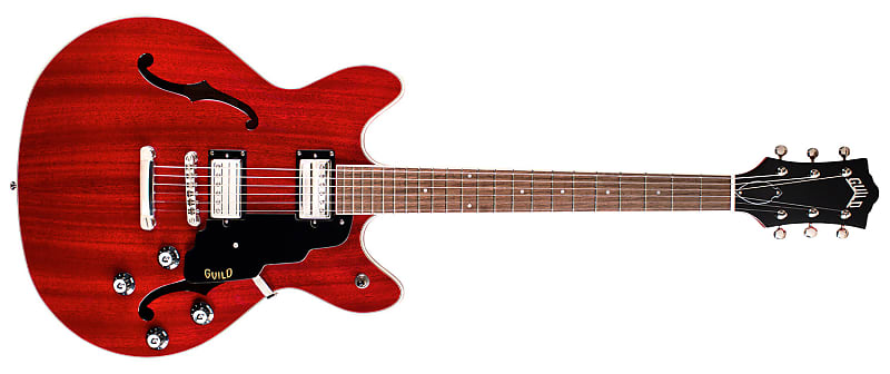 Guild Starfire I Double-Cut Electric - Cherry Red image 1