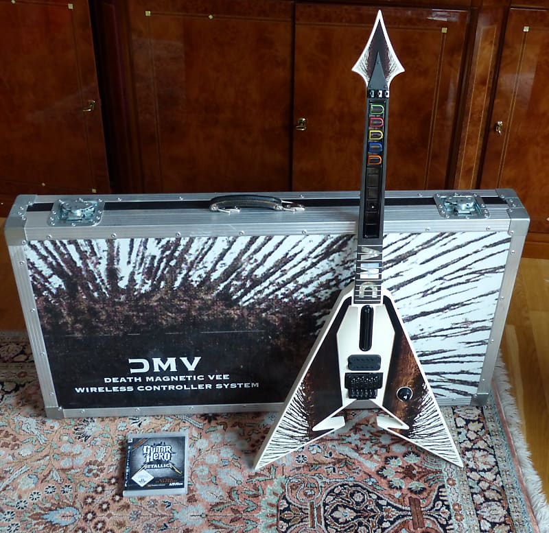 TS Customs  Flying V TS Customs Prototyp Death Magnetic Guitar Hero Controller Metallica Kirk Hammet image 1