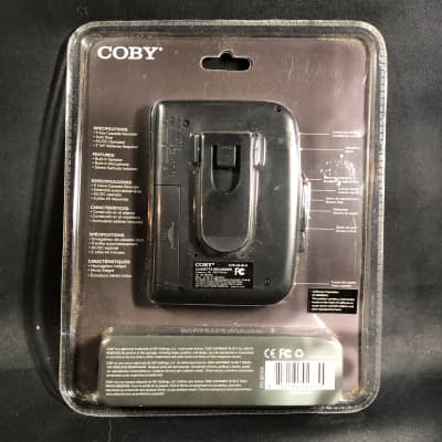 Vintage Tech: Coby CVR-28-BLK 90s Walkman Cassette Player Sealed in Blista! image 2