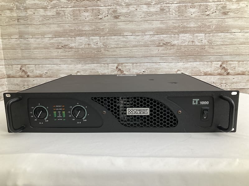 Used Crest Audio LT-1000 Power Amp | Reverb