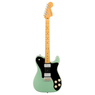 Fender American Professional II Telecaster Deluxe - Maple Fingerboard, Mystic Surf Green image 2