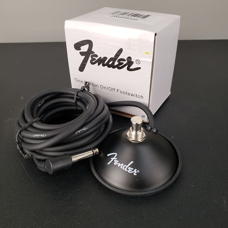 Fender 1 Button Footswitch, 1/4" Connector 0994049000 NEW Reverb
