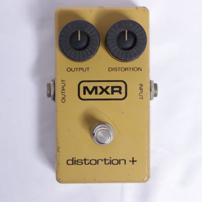【中古品】MXR DISTORTION+ Carter Vintage - MXR Distortion + 1970s, Script Logo