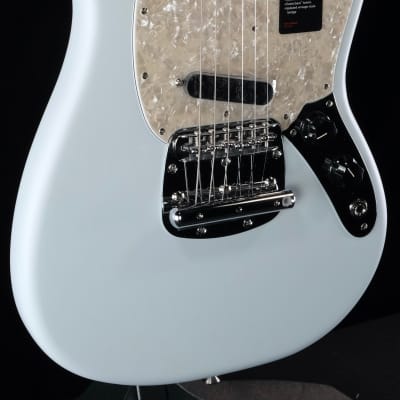 Fender American Performer Mustang - Satin Sonic Blue with Rosewood Fingerboard image 5