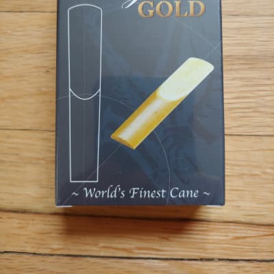 Rigotti Gold Tenor Sax Reeds Size 4 Light - Unopened Box of 10 image 1