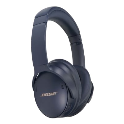 Bose QuietComfort 45 Noise-Canceling Wireless Over-Ear Headphones (Limited Edition, Midnight Blue) + Bose Soundlink Micro Bluetooth Speaker (Black) image 2