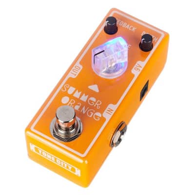 Tone City Summer Orange | Phaser mini effect pedal, True  bypass. New with Full Warranty! image 4
