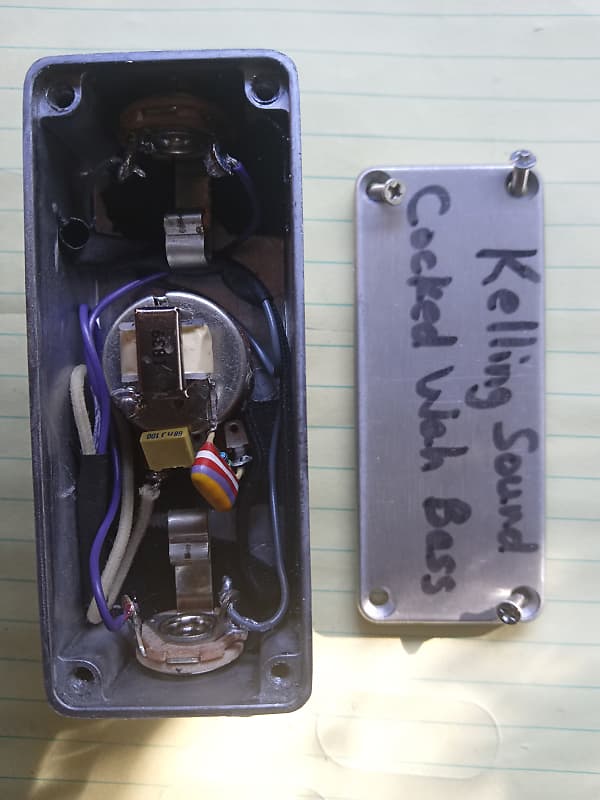 KellingSound Cocked Wah Bass Guitar Passive Tone Control Reverb