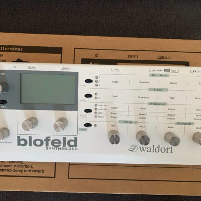 Waldorf Blofeld Desktop Synthesizer - Barely used, Original Packaging