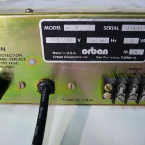 ORBAN 622B 4 Band Stereo Parametric Equalizer w/Jensen Mod! | Reverb