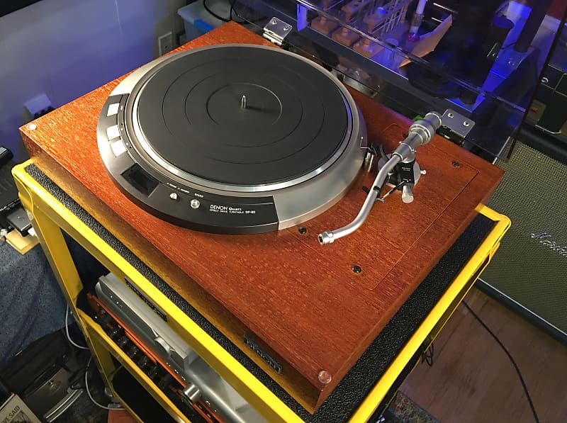 Denon DP-80 DD Turntable w/DA-309, DK-100 and AT lifter. Capt