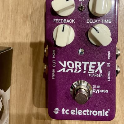 TC Electronic Vortex Flanger -Purple / Brand New for sale