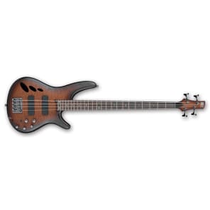 Ibanez SR30TH4 30th Anniversary Semi-Hollow 4-String Bass Natural Browned Burst Flat